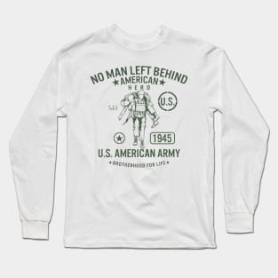 No Man Left Behind Long Sleeve T-Shirt